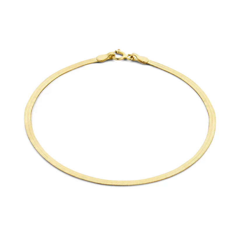 Gold Soleil Serpent Bracelet