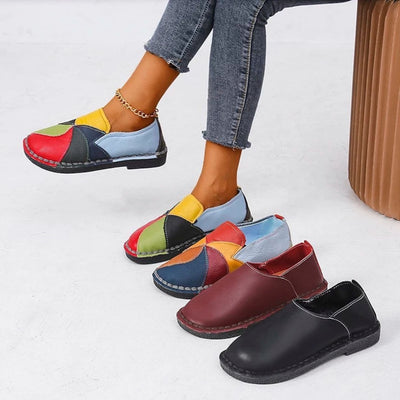 Nerry - Farbe Patch Schuhe