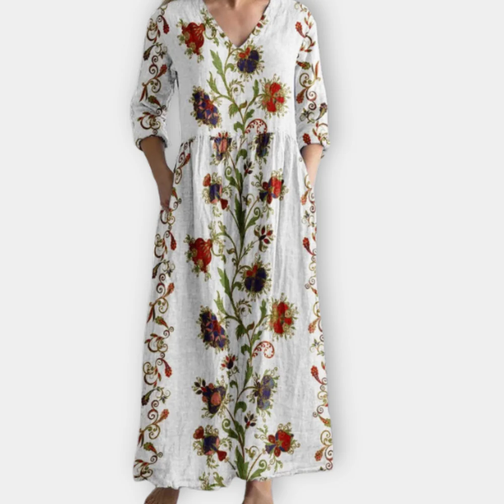 Ina ™ - Boho Maxi Kleid