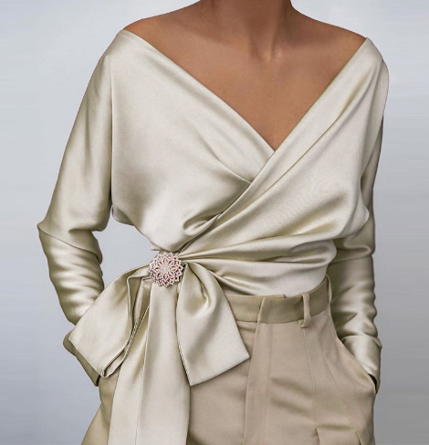 Davina - Bluse aus Seide