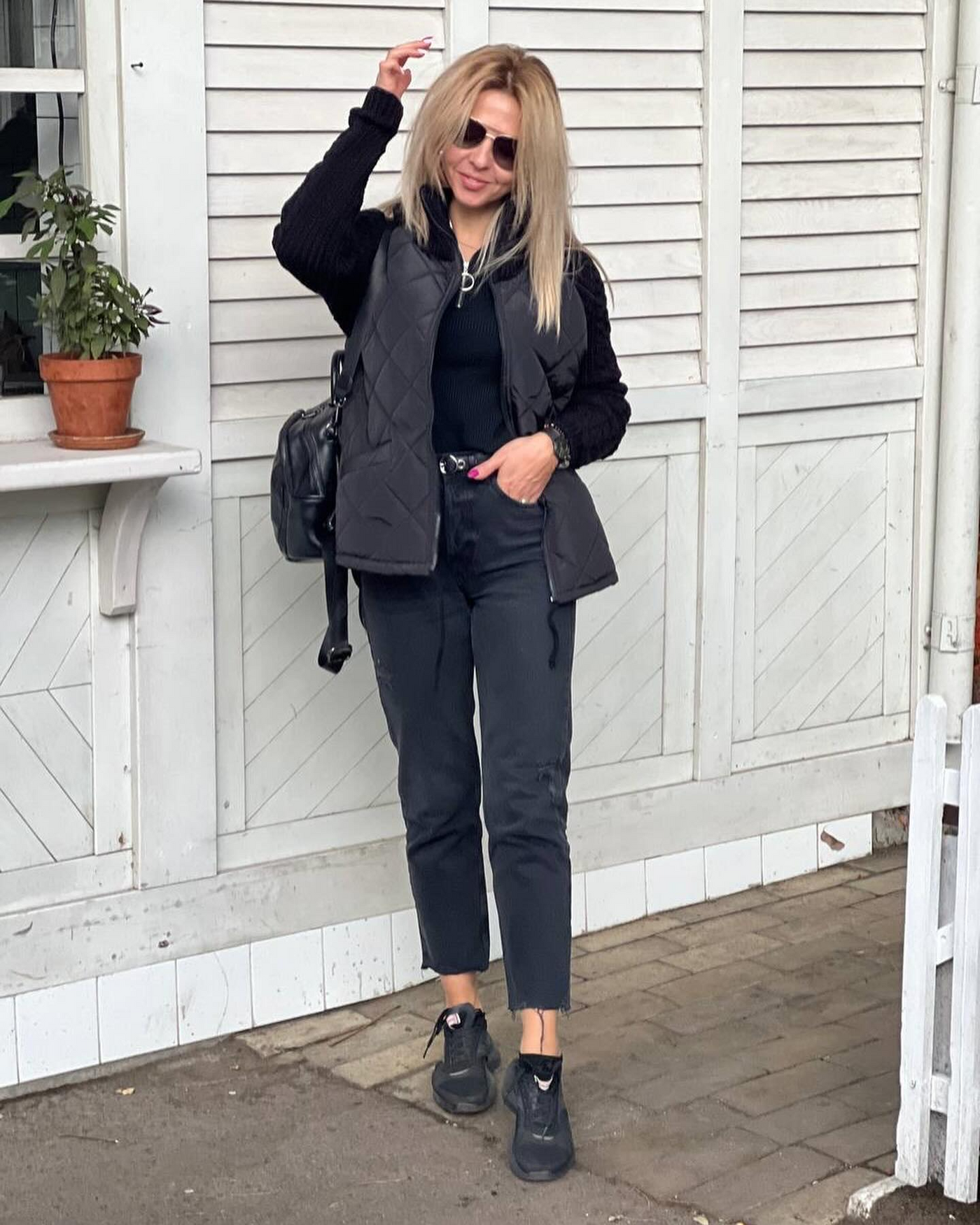 Katrin | Patchwork Jacke mit Stehkragen