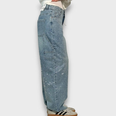 Nolene – Jeans mit Funkel-Finish und urbanem Charakter