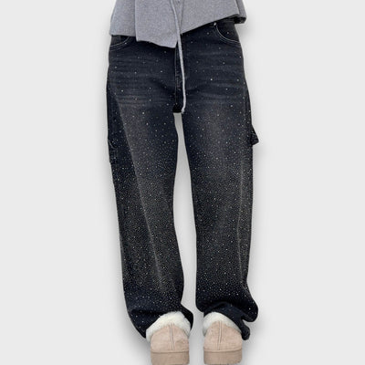 Nolene – Jeans mit Funkel-Finish und urbanem Charakter