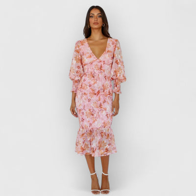 Camille | Florale Eleganz im Kleid