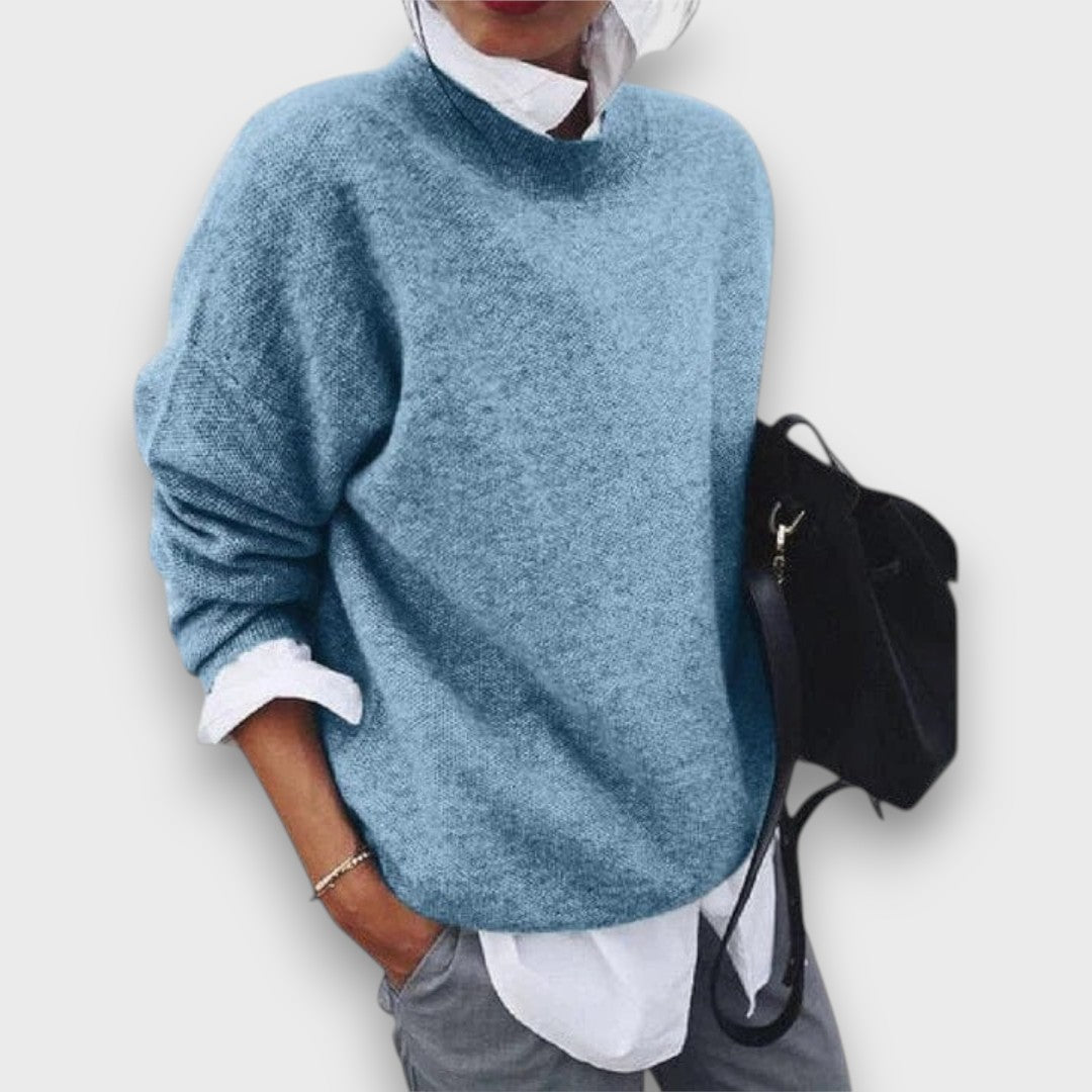Celiane – Klassischer Rundhals-Pullover