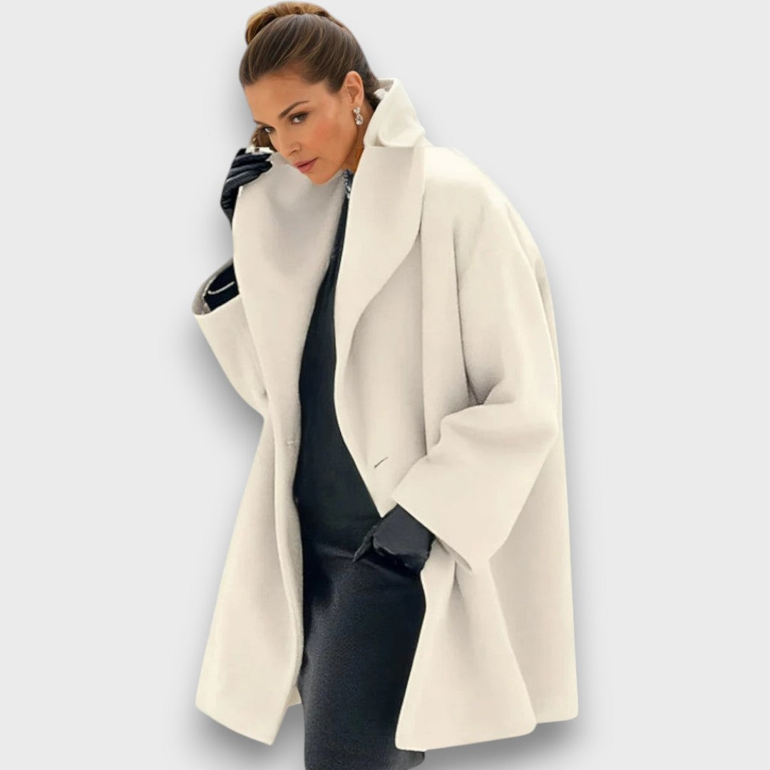 Lerisse – Eleganter Mantel mit Kapuze