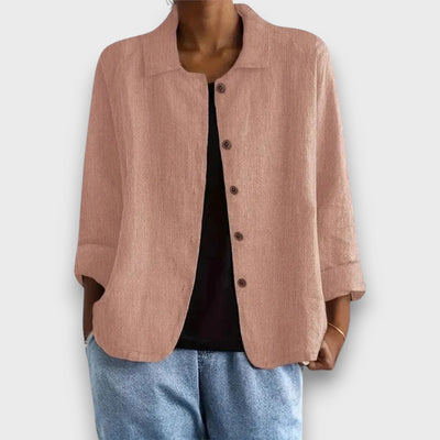 Silviane – Legere Jacke mit Knopfleiste