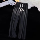 Damen-Baggy-Hosen - Savino in Schwarz