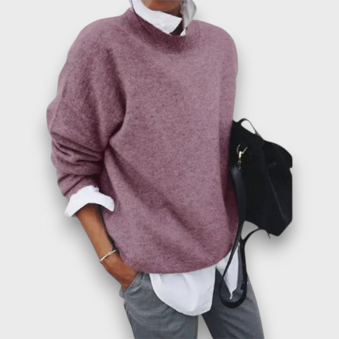 Celiane – Klassischer Rundhals-Pullover
