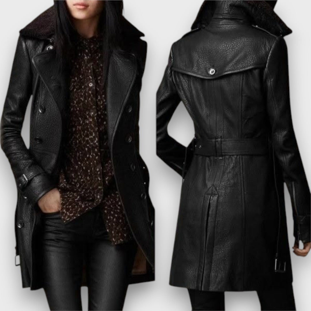 Levano – Doppelreihiger Mantel mit Kragen