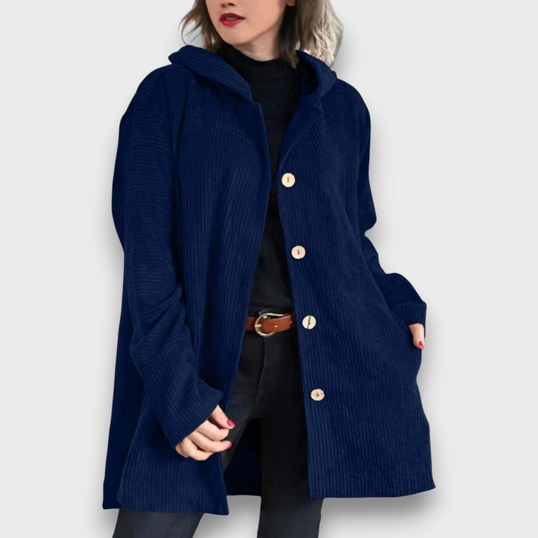 Corvianne – Lässige Kapuzenjacke