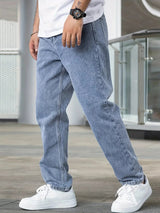 Eddie - Stilvolle Slim-Fit-Jeans für Herren in Blau