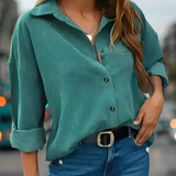 Wendela - Elegante und zeitgemäße Bluse in Grün