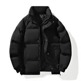 Wasserdichte, wattierte Steppjacke für Herren im Freizeitstil - Nils in Schwarz