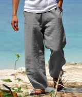 Theo - Hose Herren - für sonnige Outdoor-Spaziergänge in Grau