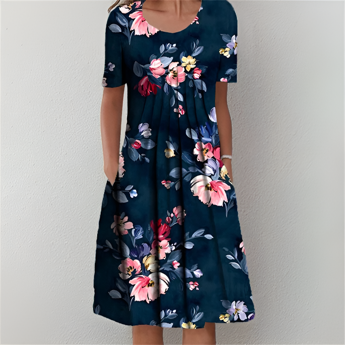 Abilene | Elegantes Blumenkleid