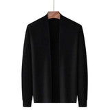 Jacquard Blazer Herren in Schwarz