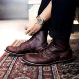 Jakob | Herren Orthopädische Boots Klassisch in Dunkelbraun