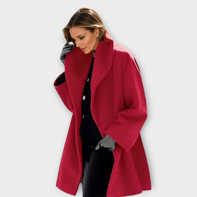 Elodie – Luxus Aus Wolle Windjacke Mantel