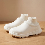 Jette | Damen Orthopädische Schuhe mit elastischem Oberteil in Beige