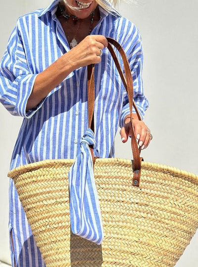 Elvira | Gestreiftes Kleid