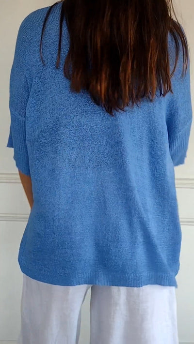 Anja | Stricktop mit V-Ausschnitt