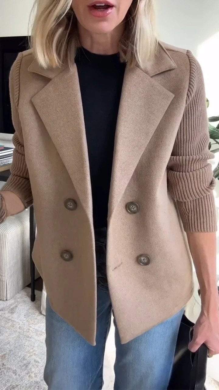 Carla - Lässiger Blazer-Mantel