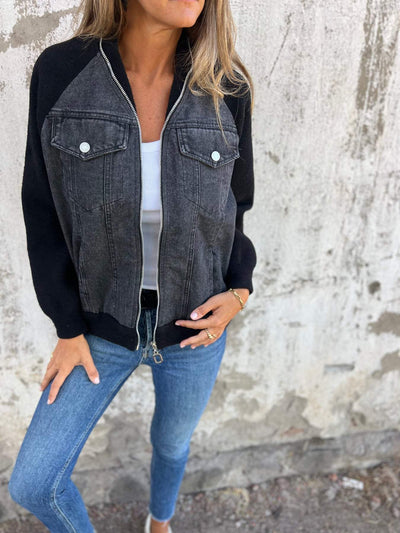 Stilvolle Damen Denim jacke