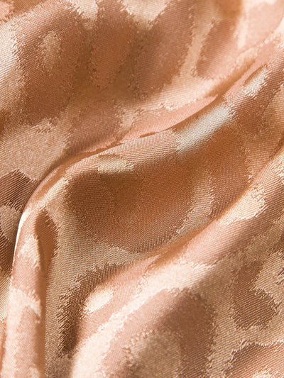 Leopardenhemd aus Satin