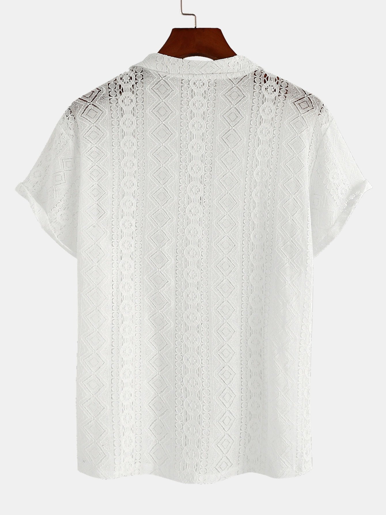 Geometrisches kubanisches Hemd