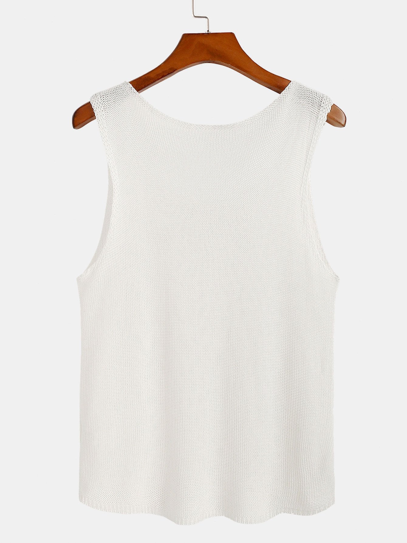 Strickpullover Tank Top