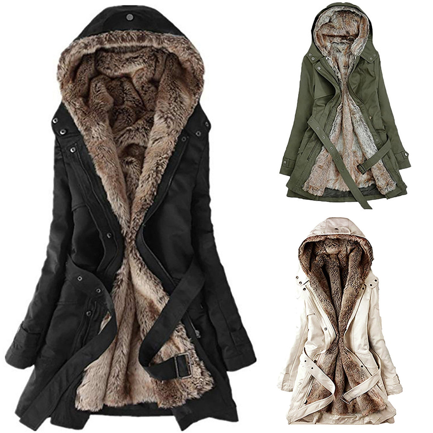 Flavia - Winterparka Luxus & Wärme