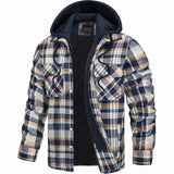 Kapuzenjacke Herren in Beige