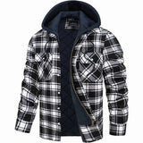 Kapuzenjacke Herren in Schwarz