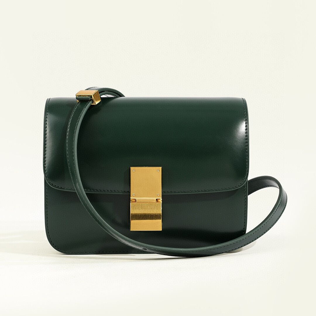 Damen Umhängetasche – Veganes Leder – Kompakte Design-Tasche