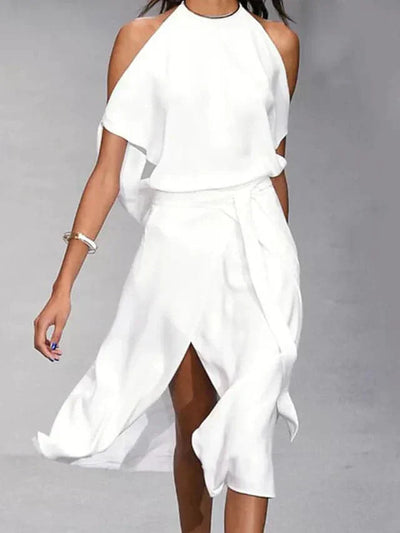 Bianca - Verspieltes Off-Shoulder Sommerkleid