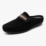 Klassische Herren Loafer Slipper Casual in Schwarz