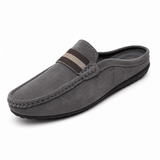 Klassische Herren Loafer Slipper Casual in Grau