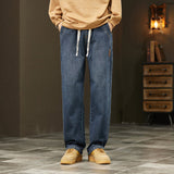 Marius | Lockere Straight-Jeans für Herren in Dunkelblau