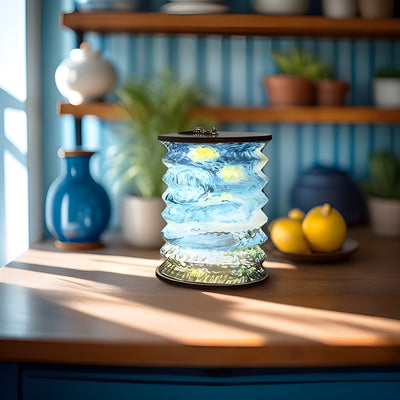 BrightFold Lampe – Zusammenklappbare USB-Lade-LED-Tischlampe