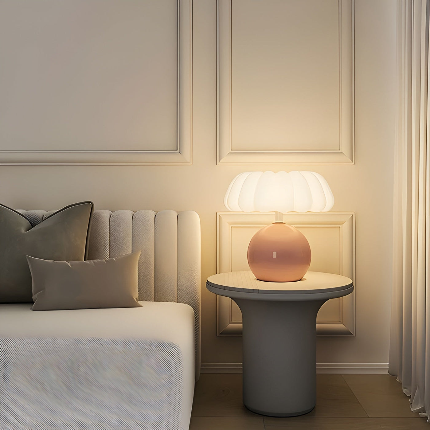 MushroomCharm Light - Gemütliche Augenfreundliche Nachttischlampe für Kinder