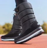 Luci | Superbequeme und gemütliche Winterschuhe für Damen in Schwarz