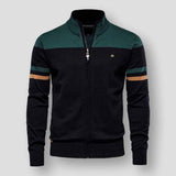 Leichte Strickjacke Herren in Grün