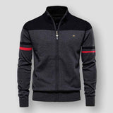 Leichte Strickjacke Herren in Schwarz