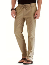 Magdus | Herren Stilvolle Hosen | Sommer in Khaki