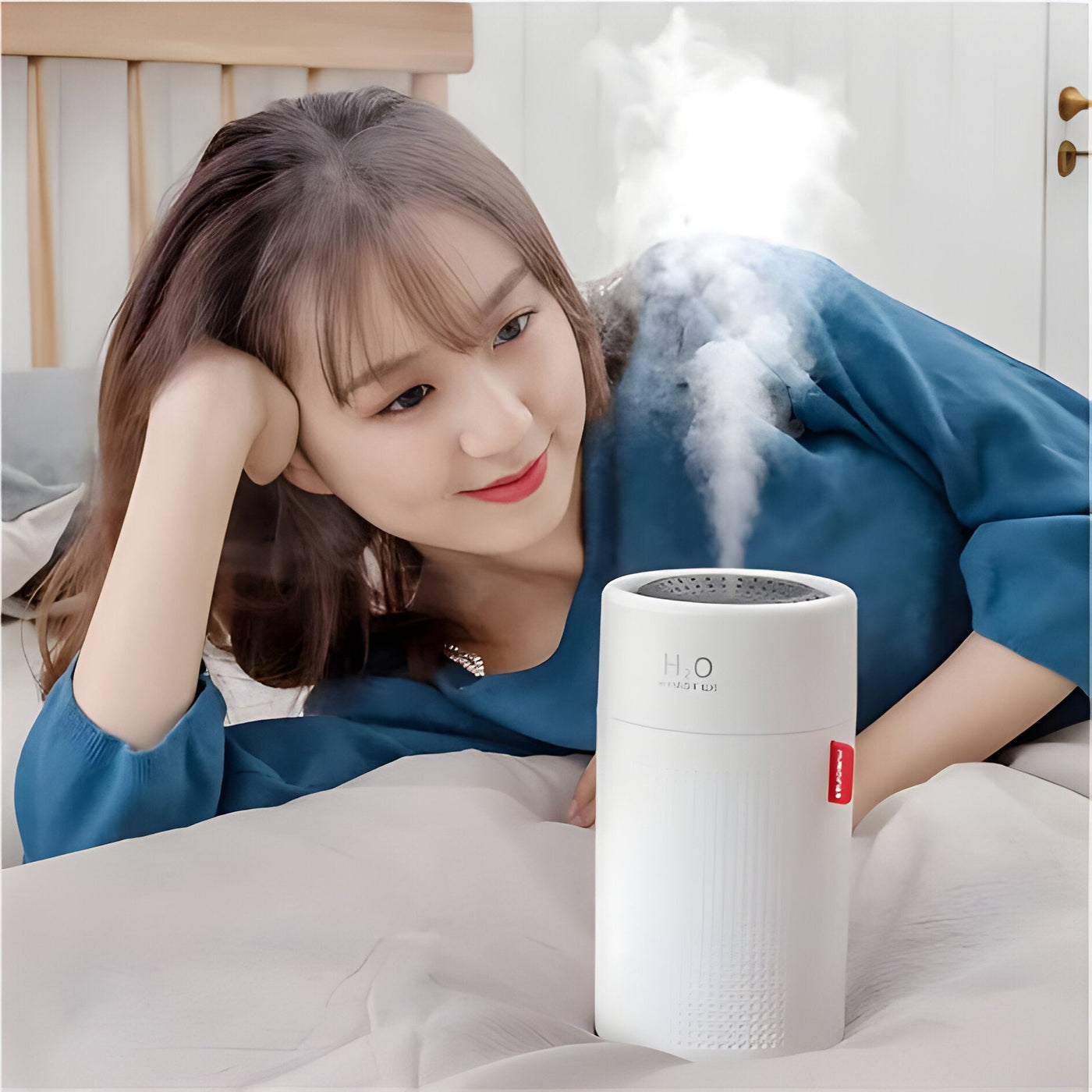 PureBreeze Humidifier – Wiederaufladbarer 750 ml Luftbefeuchter