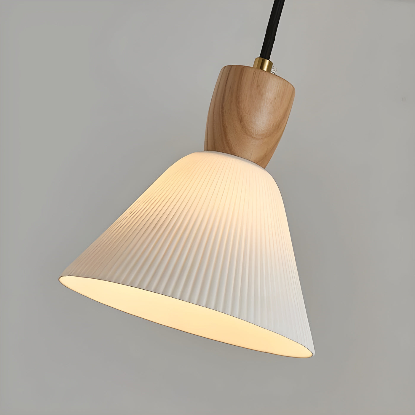 SereniGlow Light - Keramische Japanische LED-Hängelampe