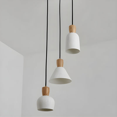 SereniGlow Light - Keramische Japanische LED-Hängelampe