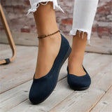 Carmen | Damen Frühlings Bequeme Ballerinas in Blau