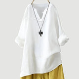 Nicole – Elegante Damen Tunikabluse in White